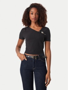 Guess Bluzka W6YP33 K4383 Czarny Slim Fit