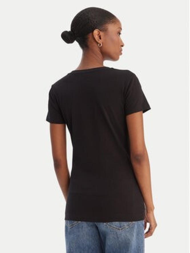 Guess T-Shirt W6RI32 J1314 Czarny Regular Fit