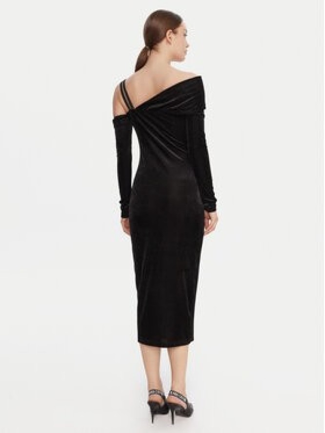 Versace Jeans Couture Sukienka koktajlowa 79HAO974 J0237 Czarny Slim Fit