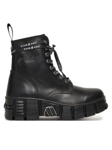 NEW ROCK Trzewiki M-WALL084NP-C8 Czarny