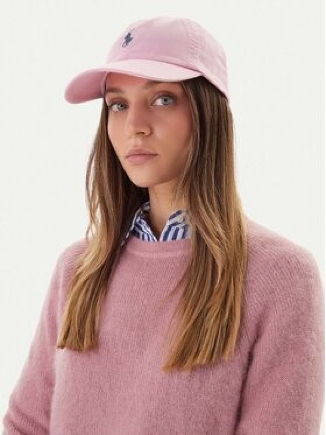 Polo Ralph Lauren Czapka z daszkiem 211912843016 Różowy