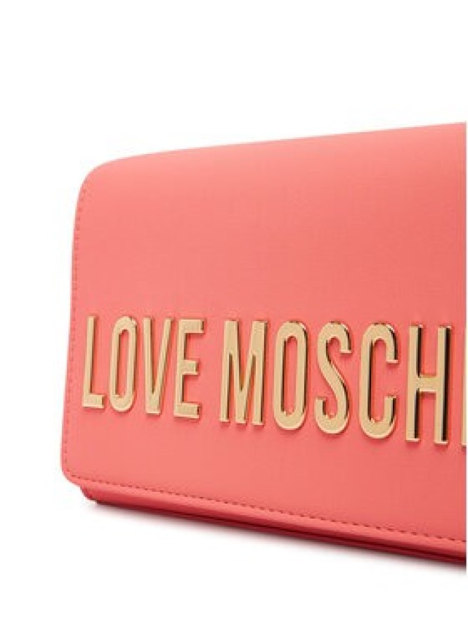 LOVE MOSCHINO Torebka JC4103PP1MKD0464 Koralowy