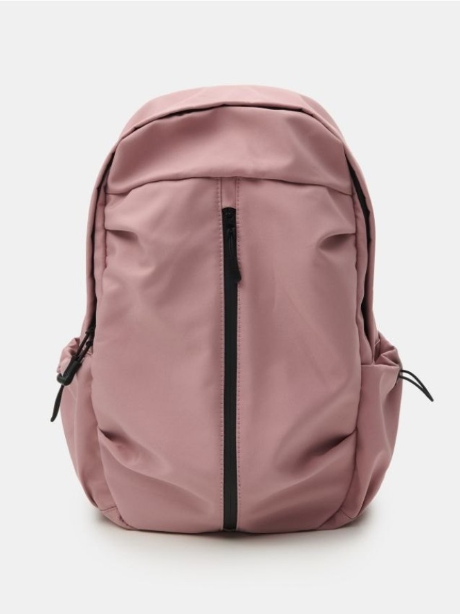 Plecak z kieszenią na laptopa - różowy