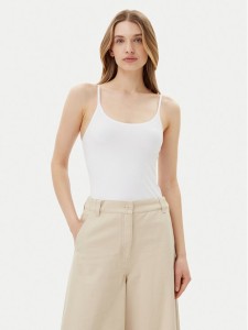 LAUREN RALPH LAUREN Top 4L0186 Écru Slim Fit