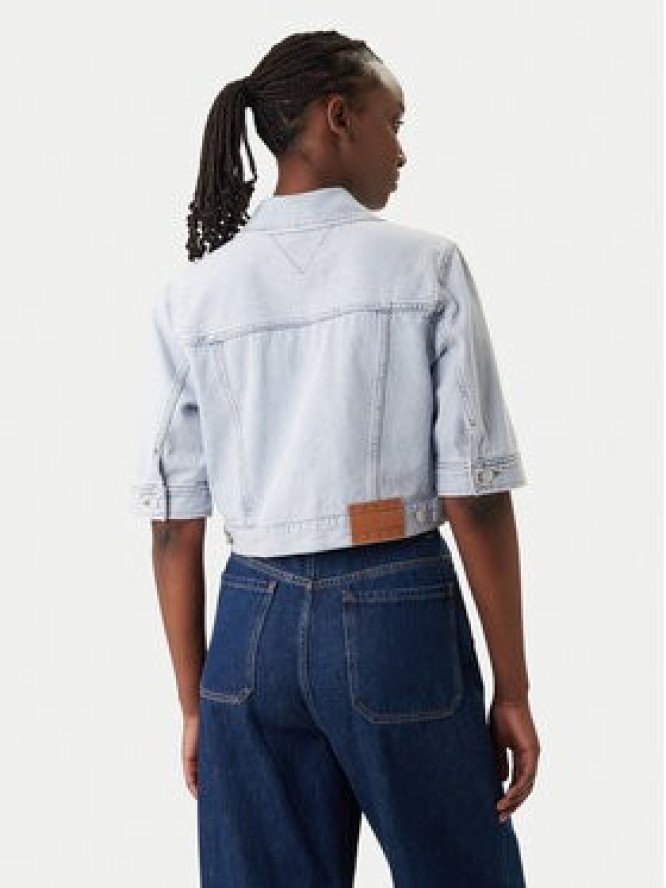 Tommy Jeans Kurtka jeansowa DW0DW22388 Błękitny Regular Fit
