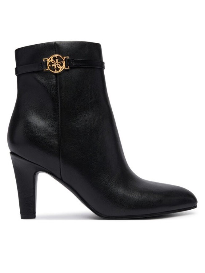 Guess Botki FLFOTI LEA10 Czarny