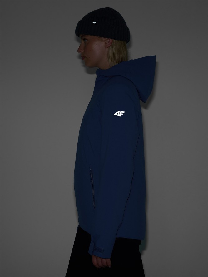 4F Kurtka narciarska membrana 5000 damska - granatowa XXL