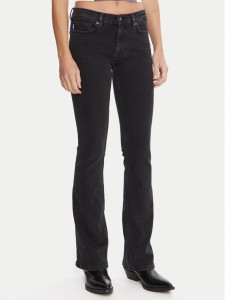HUGO Jeansy Getti_B 50546332 Czarny Flare Fit