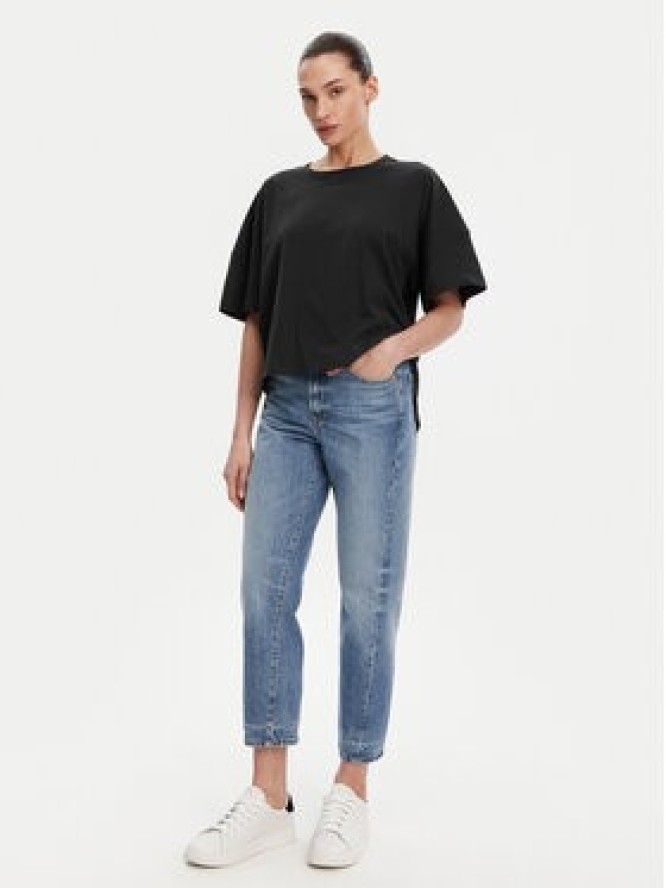 French Connection T-Shirt 76BZA Granatowy Relaxed Fit