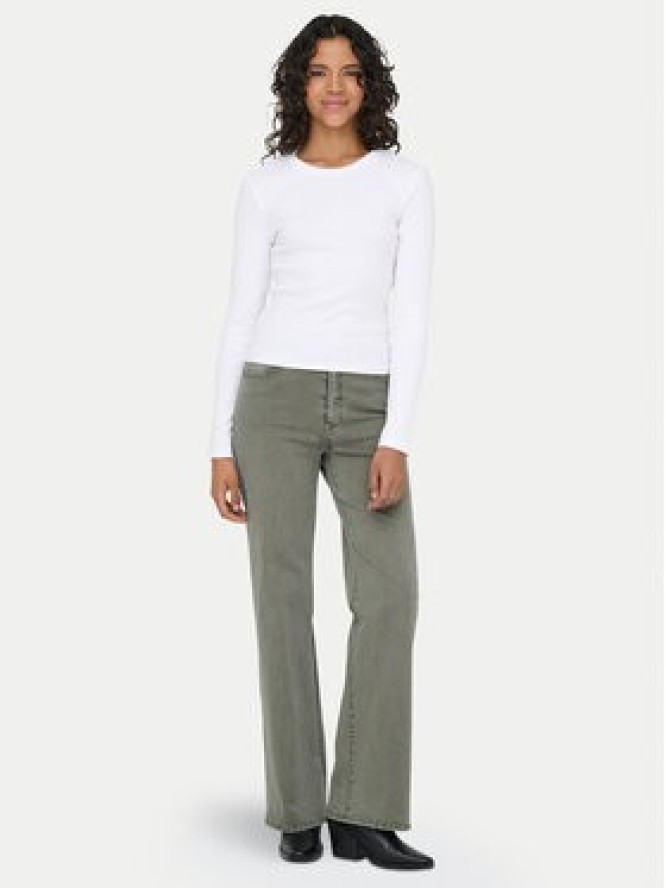 ONLY Bluzka Val 15371305 Biały Regular Fit