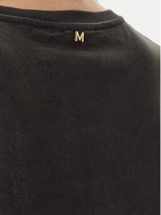 LOLA CASADEMUNT T-Shirt MS2615050 Czarny Regular Fit