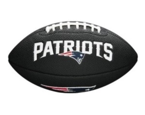 Mini ballon de Football Américain Wilson Soft touch NFL team logo New England Pa
