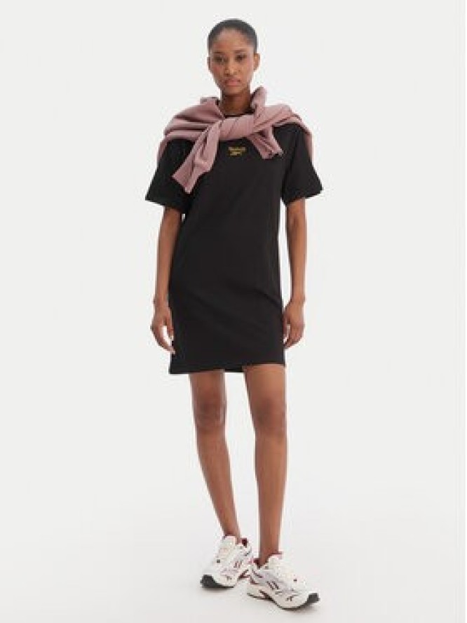 Reebok Sukienka codzienna Surya RK25502CCW Czarny Regular Fit