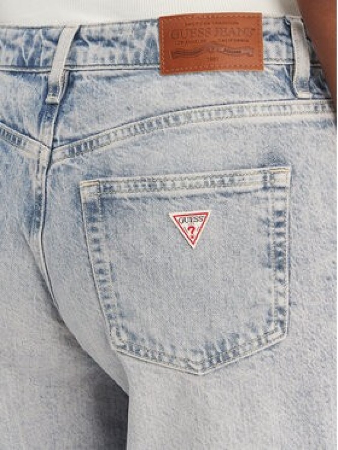 Guess Jeans Jeansy W6GA0D D5M57 Niebieski Straight Leg