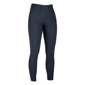 Damskie legginsy jeździeckie o średniej przyczepności HKM Jil High Waist