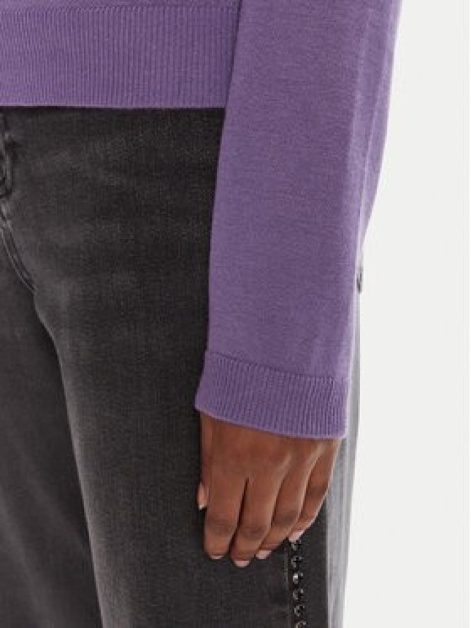 LOLA CASADEMUNT Golf LF2515007 Fioletowy Regular Fit