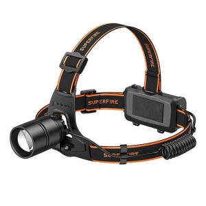 Latarka czołowa SUPERFIRE HL71 500lm USB