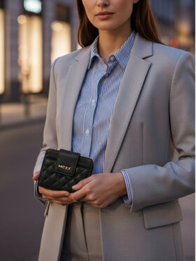 MEXX Portfel CEO-MEXX-W1-002-AW25 Czarny