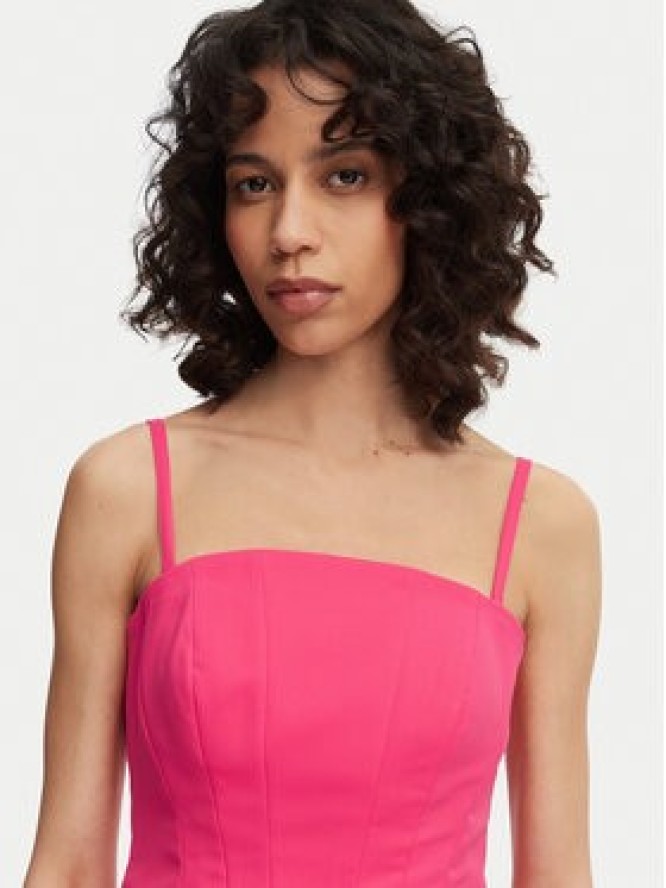 French Connection Sukienka wieczorowa Tiana 719H9 Różowy ciemny Slim Fit