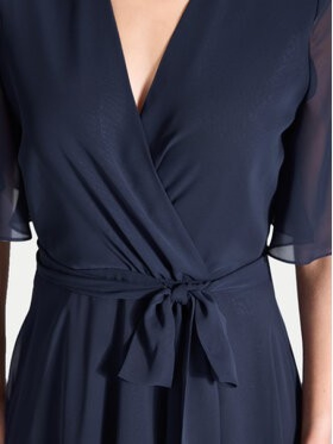 Swing Sukienka koktajlowa 5AI10200 Granatowy Regular Fit