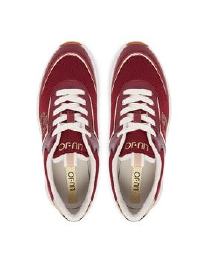Liu Jo Sneakersy Stardust 01BF6029 TX555 Bordowy