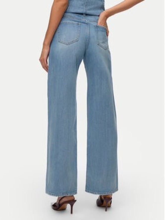 Vero Moda Jeansy Vega 10347947 Niebieski Wide Leg