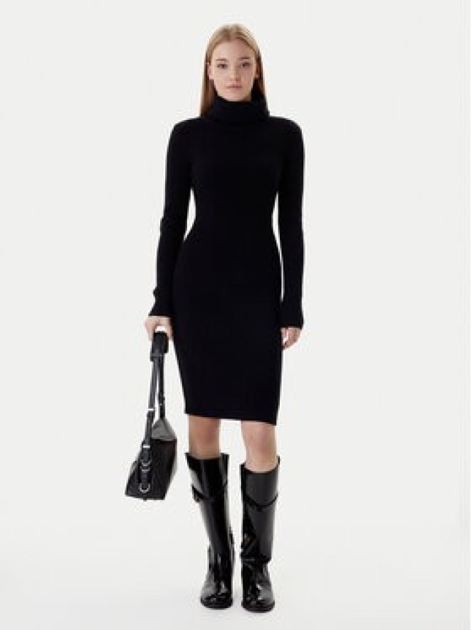 ONLY Sukienka dzianinowa Nellie 15363533 Czarny Regular Fit