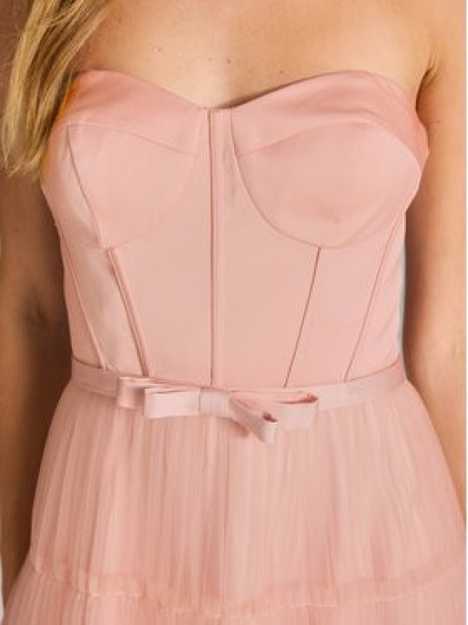 Hey Kyla Sukienka wieczorowa 5AJ009HK Różowy Regular Fit