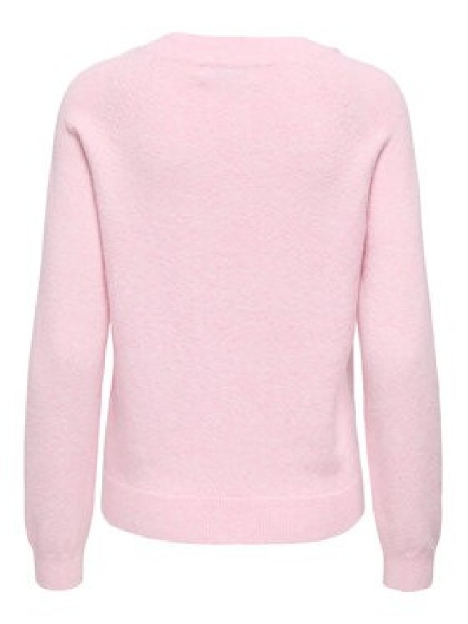 ONLY Sweter Rica 15204279 Różowy Regular Fit