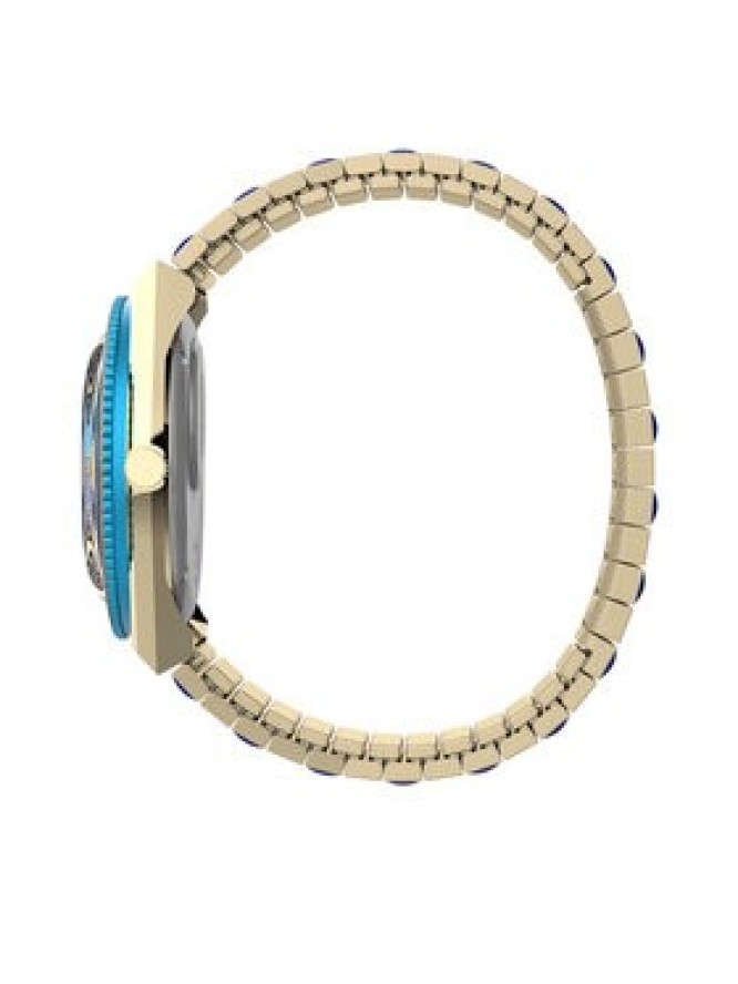 Timex Zegarek Q Timex Malibu TW2V38500 Złoty
