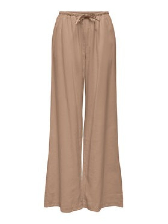 ONLY Spodnie materiałowe Laris 15364313 Beżowy Relaxed Fit