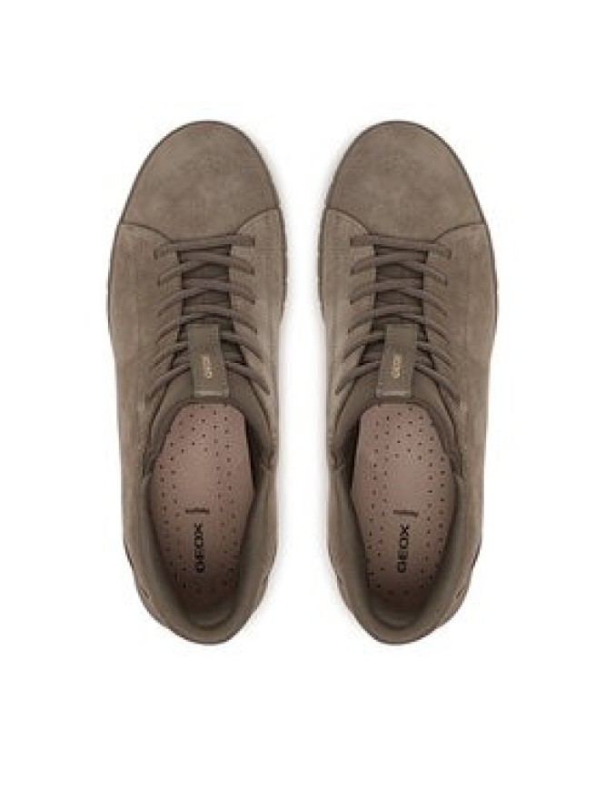 Geox Sneakersy D Flextride Plus D657SC 22 C1018 Beżowy ciemny