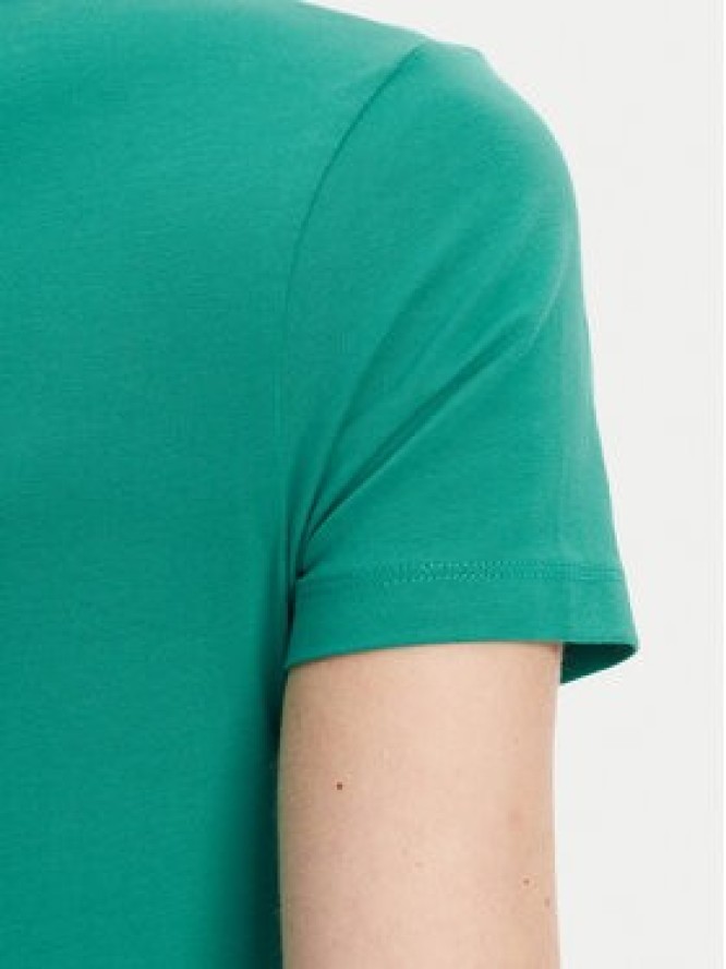 Guess Jeans T-Shirt W4YI01 J1314 Zielony Slim Fit