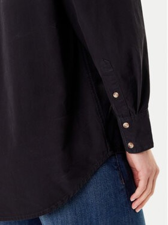Guess Jeans Koszula W4YH22 WGCF1 Czarny Relaxed Fit