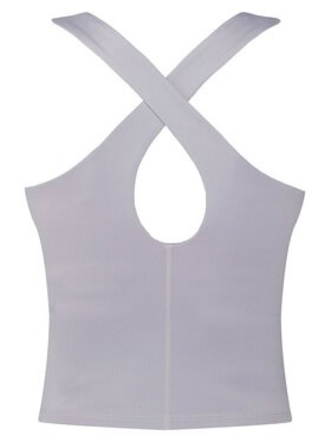 Girlfriend Collective Top Zoe 1024 Fioletowy Slim Fit