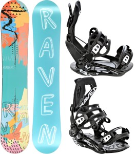 Zestaw Snowboard Raven Anna + Wiązania Raven FT360