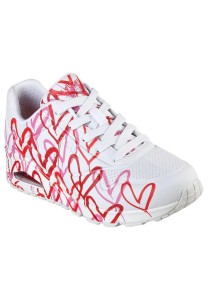 Buty sportowe Sneakersy damskie, Skechers Uno-Spread The Love