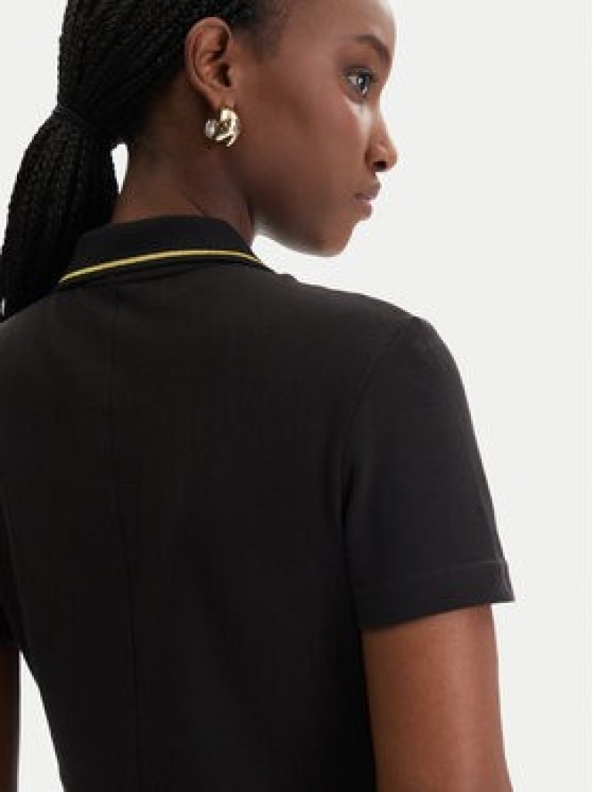 Versace Jeans Couture Sukienka codzienna 80HAOT03 CJ01T Czarny Slim Fit