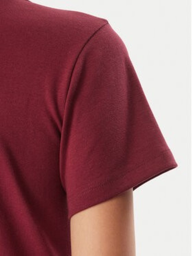 HUGO T-Shirt Deloris 50512002 Czerwony ciemny Slim Fit