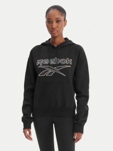 Reebok Bluza Cali RK25174CCW Czarny Regular Fit