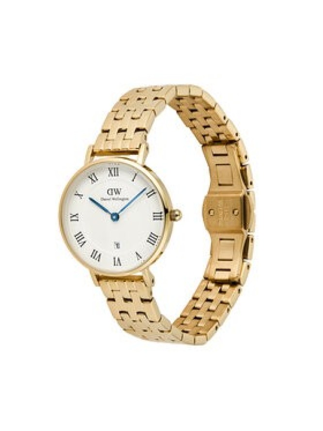 Daniel Wellington Zegarek Petite Roman Numerals DW00100857 Złoty