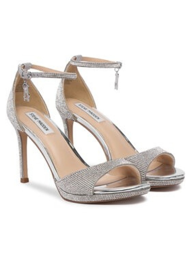 Steve Madden Sandały Evers-R SM11003541 Srebrny