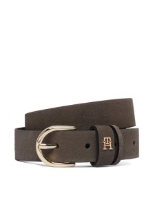 Tommy Hilfiger Pasek Essential Effortless 2.5 Suede AW0AW19793 Brązowy