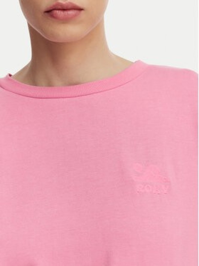 Roxy Bluza Surfing By Moonlight ERJFT05008 Różowy Regular Fit