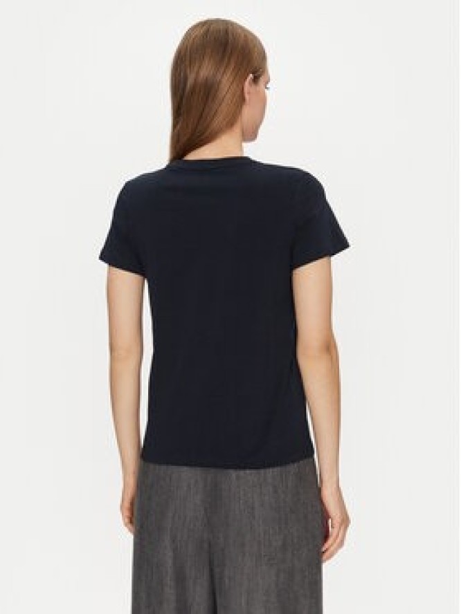 Guess Jeans T-Shirt W5RI54 J1314 Granatowy Regular Fit