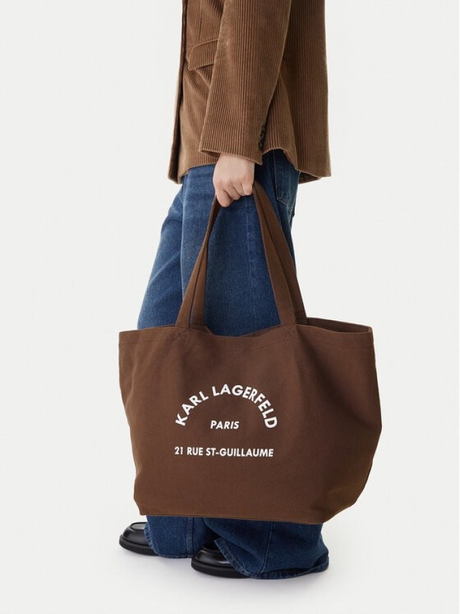 KARL LAGERFELD Torebka A1W50006 Brązowy