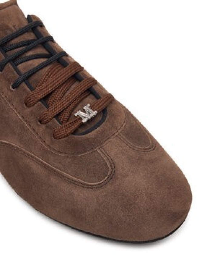 Max Mara Sneakersy Stecca 2624766011 Brązowy ciemny