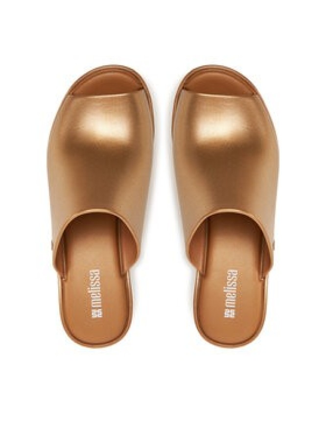 Melissa Klapki Melissa Mule Hype Metallic Ad 36497 Złoty