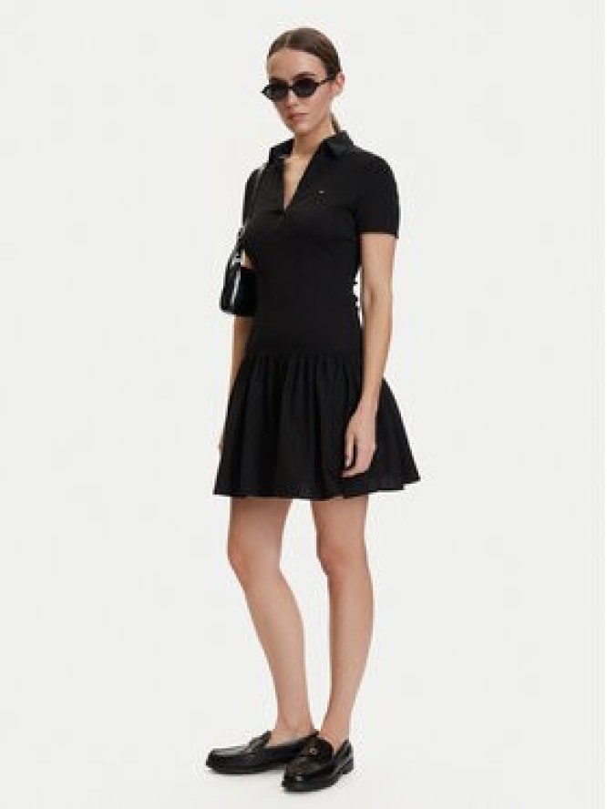 Tommy Jeans Sukienka codzienna DW0DW22331 Czarny Slim Fit