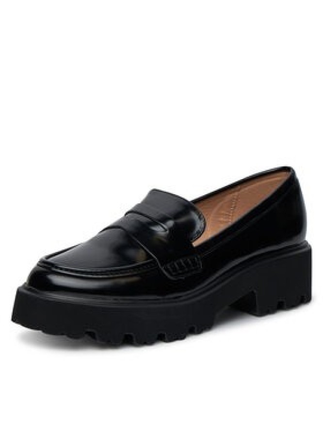 DeeZee Loafersy 3976-1 Czarny